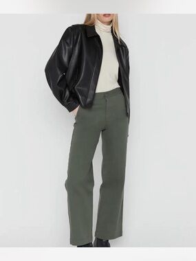 Oak & Fort Wide Leg Pants